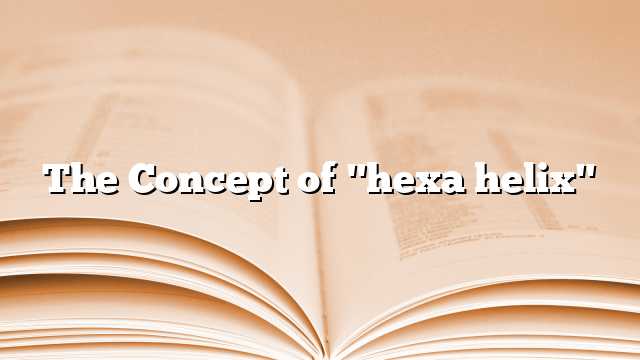 The Concept of "hexa helix"